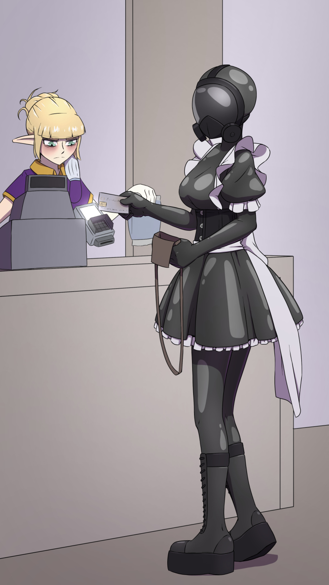 This is a pixiv picture whose title is Shopping.