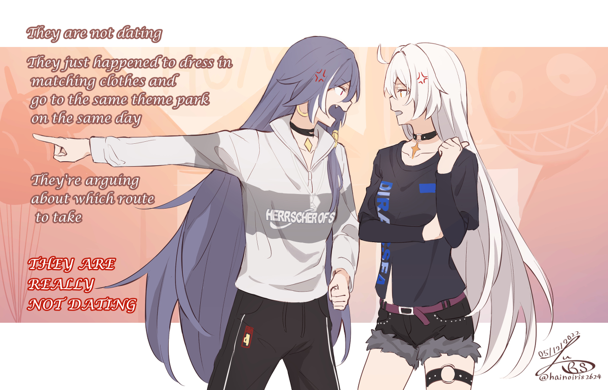 This is a pixiv picture whose title is "The Same②".