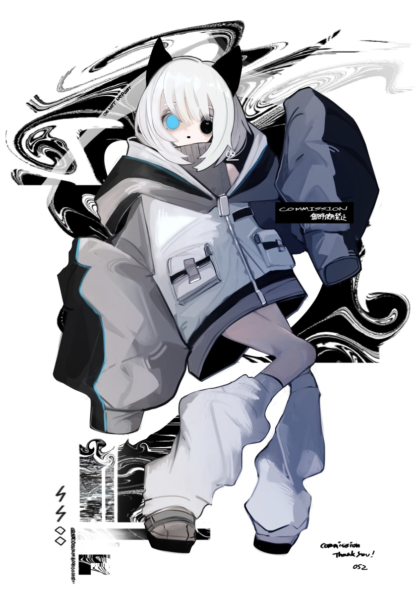This is a pixiv picture whose title is commission.
