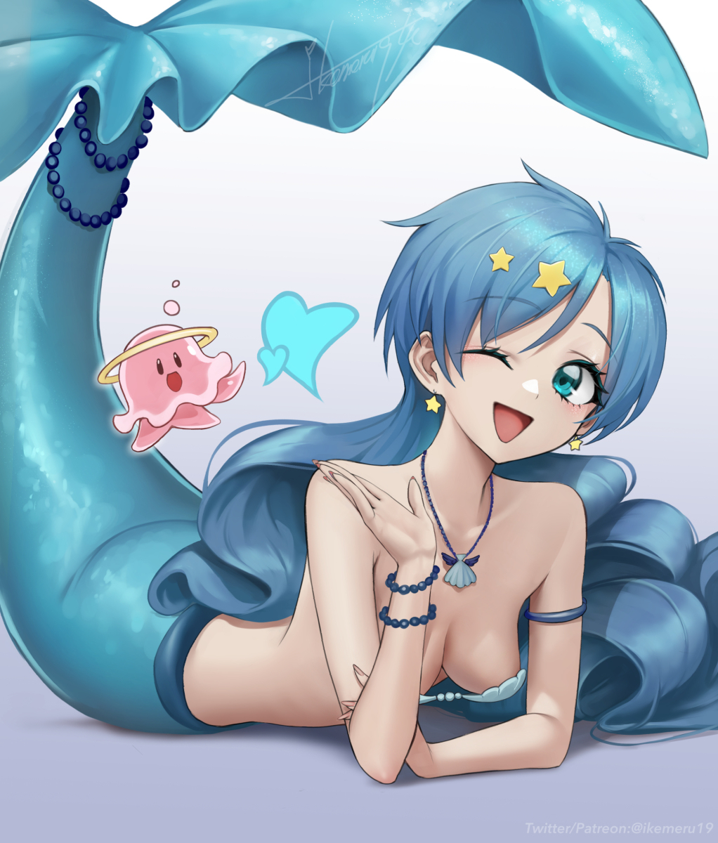 This is a pixiv picture whose title is 🐬.