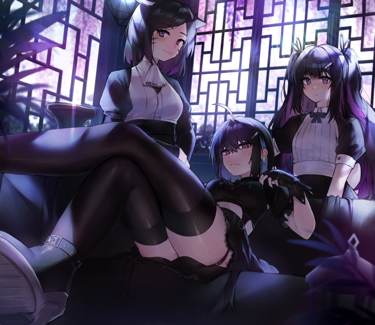 This is a pixiv picture whose title is Your boss.