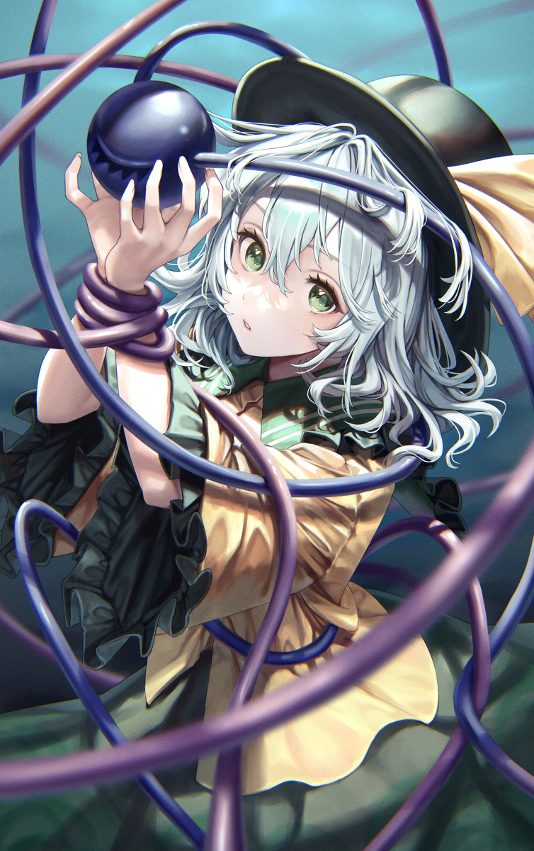 This is a pixiv picture whose title is 絡まる想い.