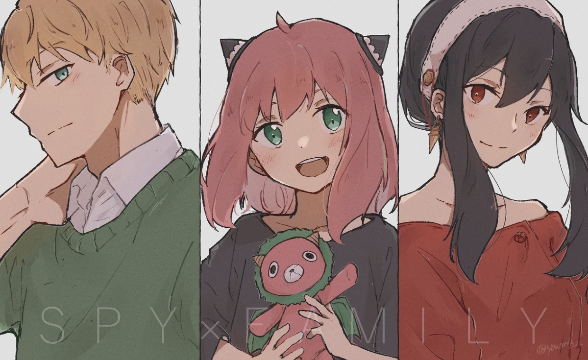 This is a pixiv picture whose title is 家族.