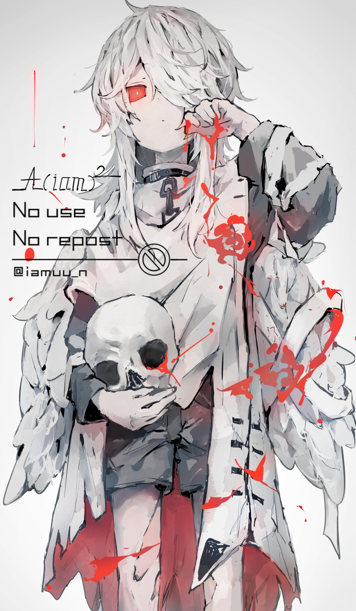 This is a pixiv picture whose title is skeb絵.