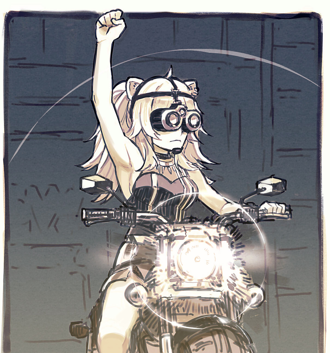 This is a pixiv picture whose title is ししろんの入場シーン.