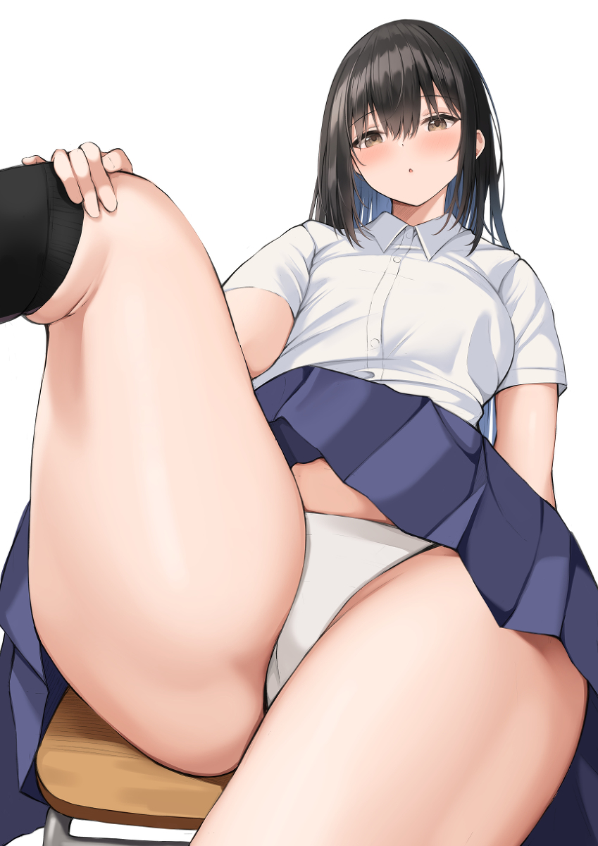 This is a pixiv picture whose title is 脚.