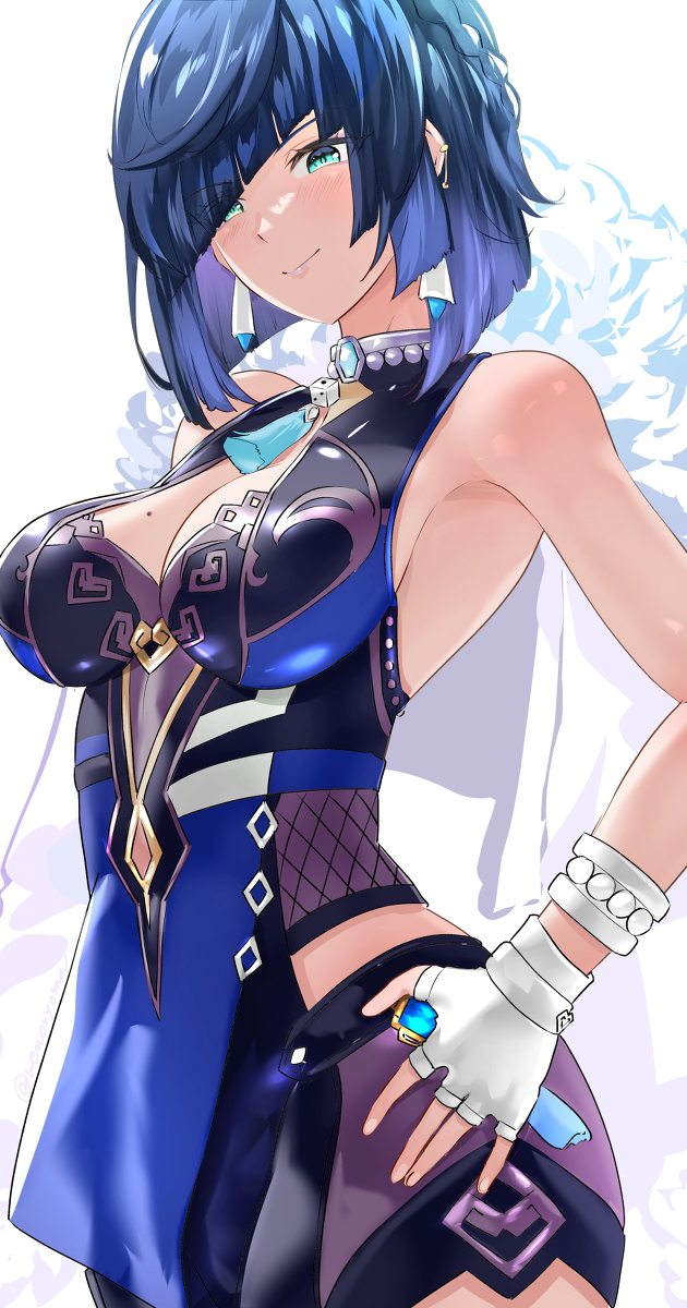 This is a pixiv picture whose title is 夜蘭４.