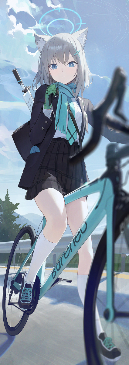 This is a pixiv picture whose title is 29日目,砂狼シロコ.