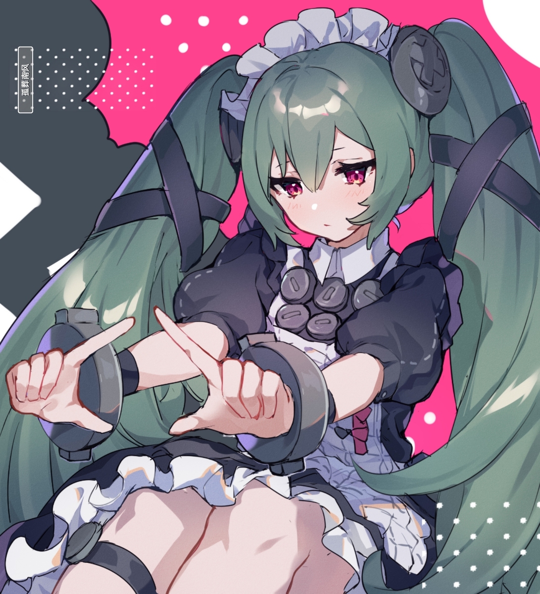 This is a pixiv picture whose title is 绝区零.