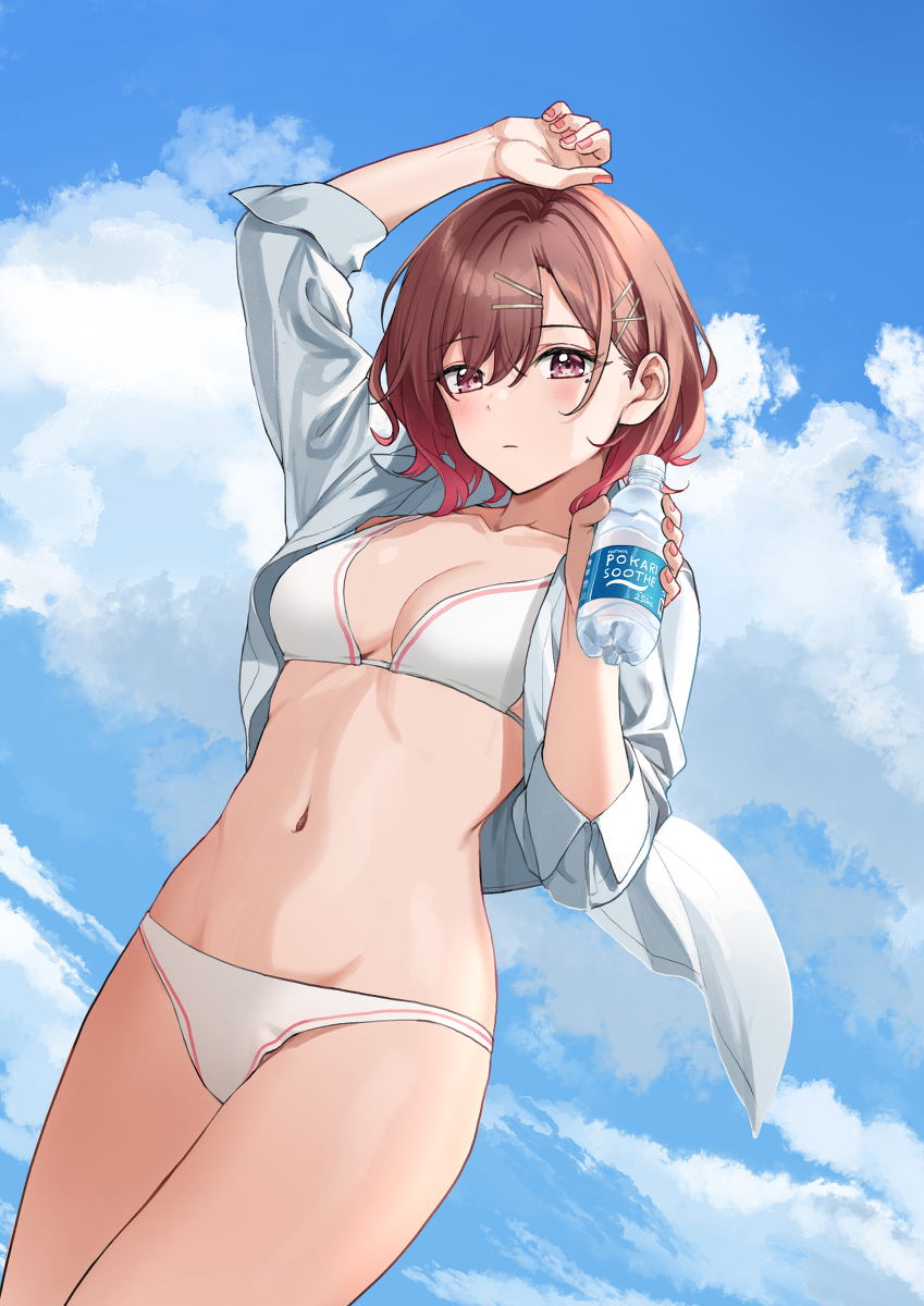 This is a pixiv picture whose title is 🌥️.