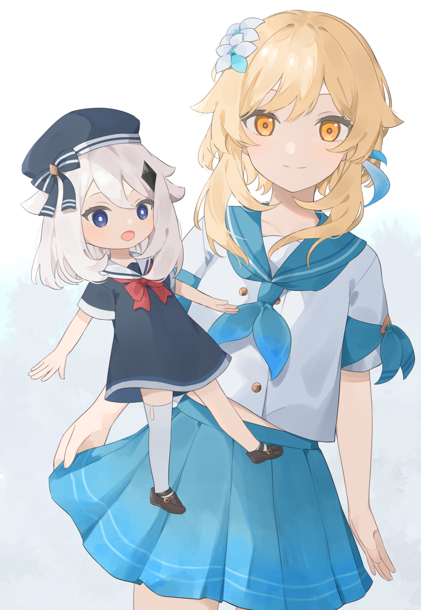 This is a pixiv picture whose title is セーラー服.