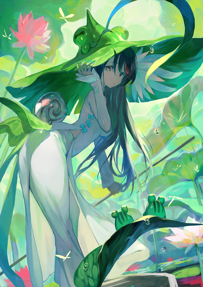 This is a pixiv picture whose title is 🐸🐸🐸.