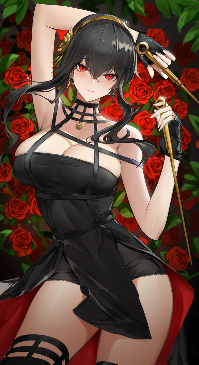 This is a pixiv picture whose title is Yor Forger.
