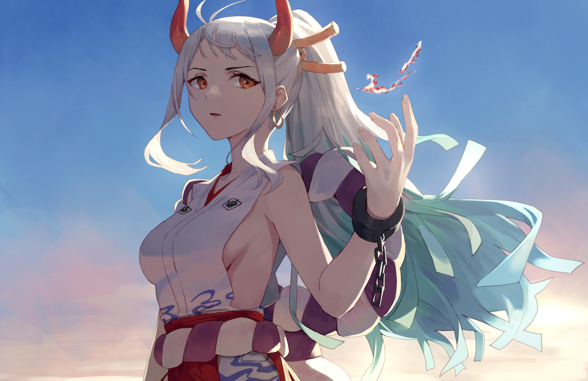 This is a pixiv picture whose title is yamato.