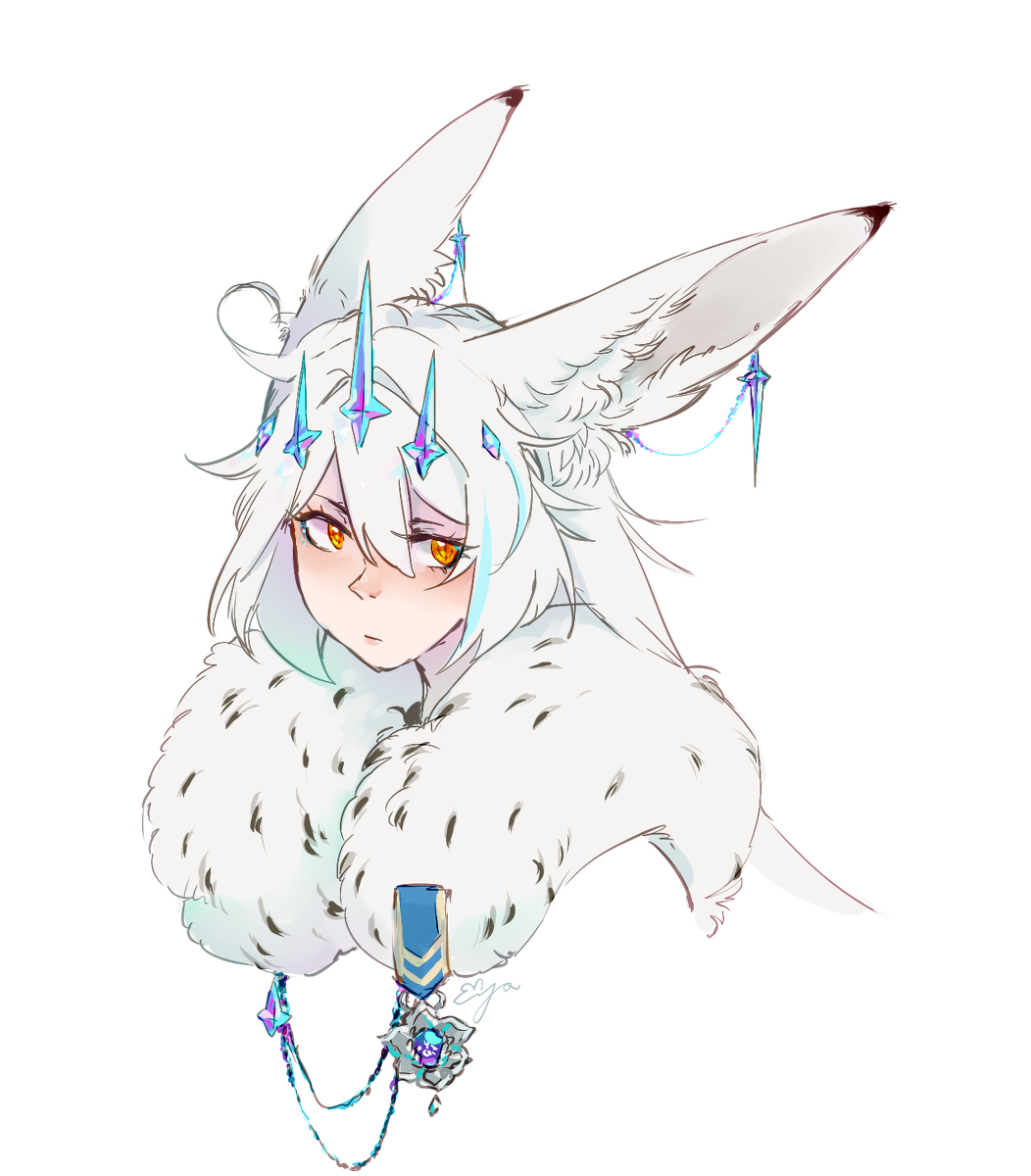 This is a pixiv picture whose title is arctic hare.