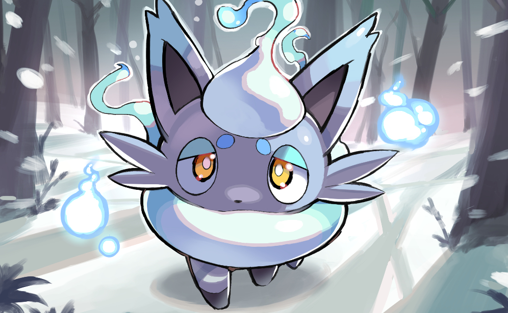 This is a pixiv picture whose title is ヒスイゾロア.