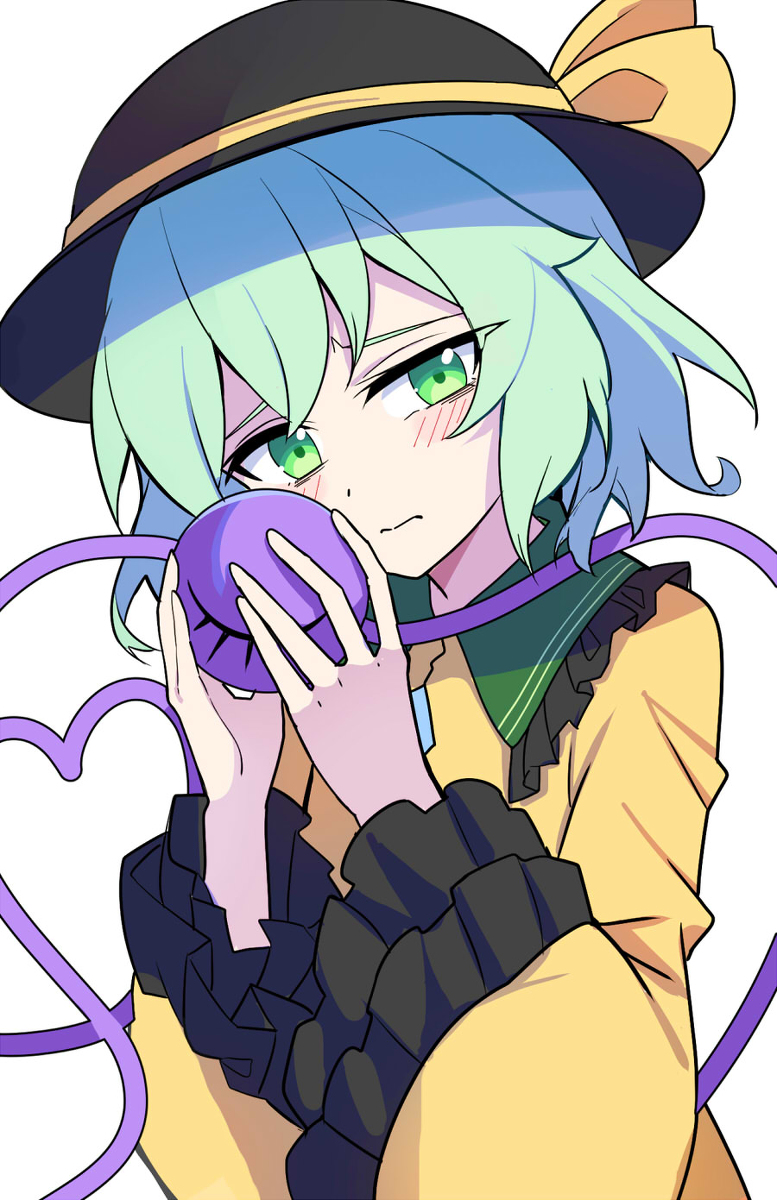This is a pixiv picture whose title is 照れこいし.