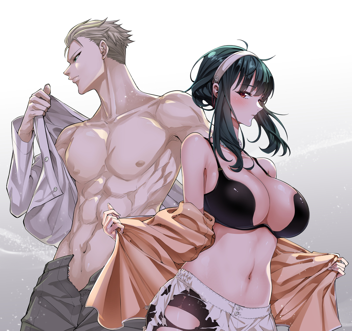 This is a pixiv picture whose title is MISSION:4誰も知らないおまけシーン.