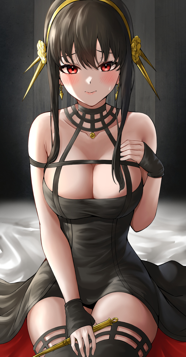 This is a pixiv picture whose title is ヨル・フォージャー.