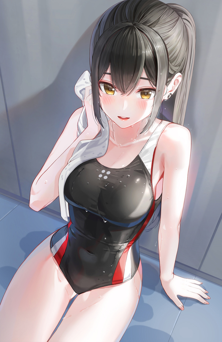 This is a pixiv picture whose title is ▲.