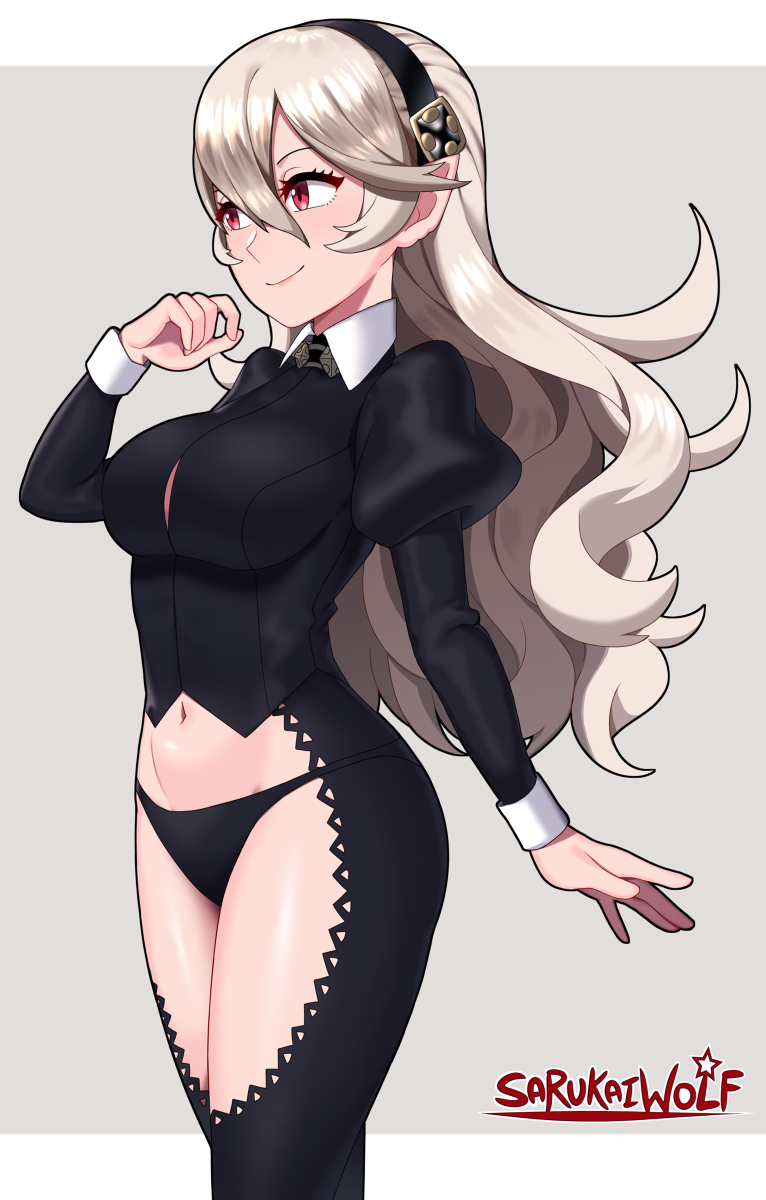 This is a pixiv picture whose title is Lady Corrin.