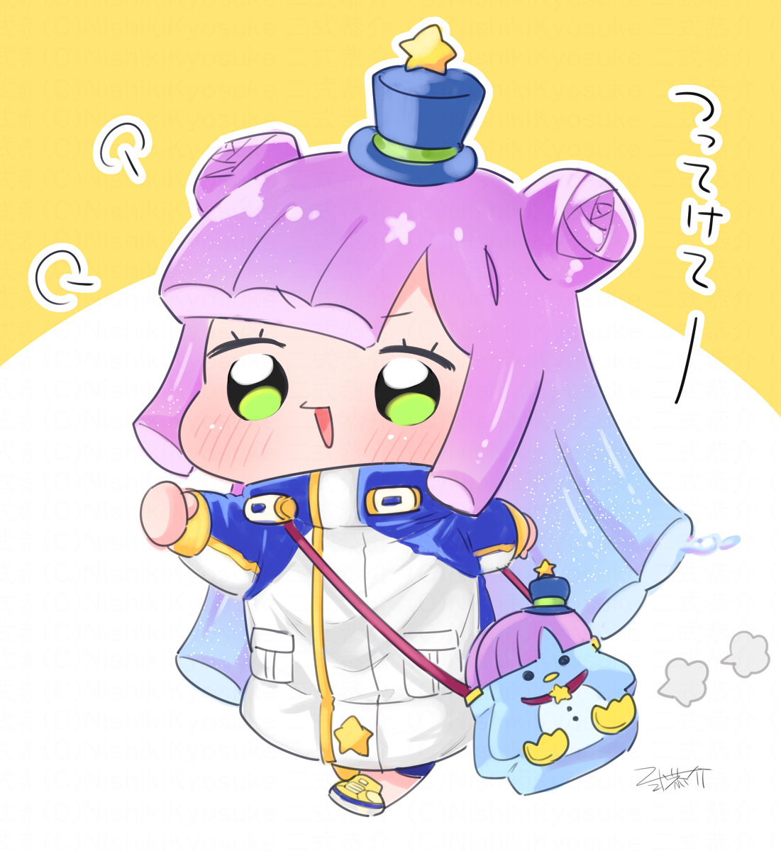 This is a pixiv picture whose title is KAWAII.