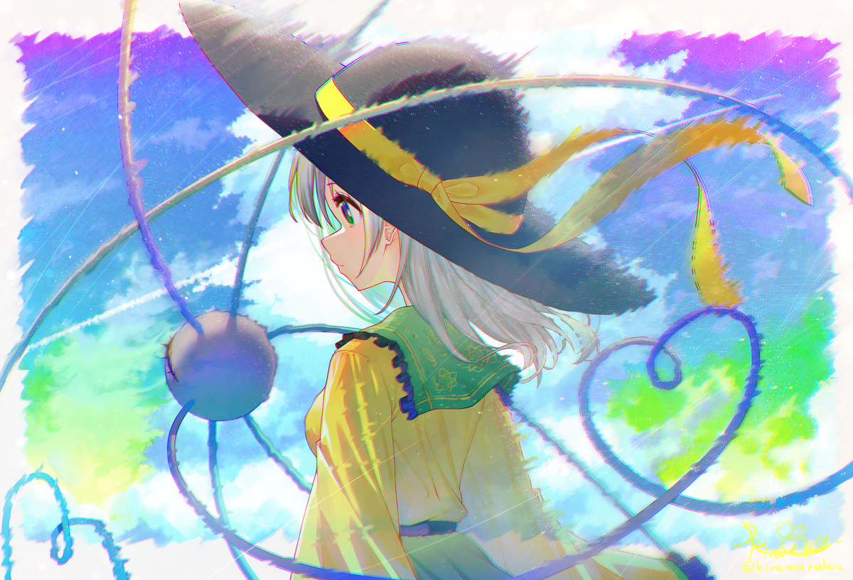 This is a pixiv picture whose title is 『　　　』.