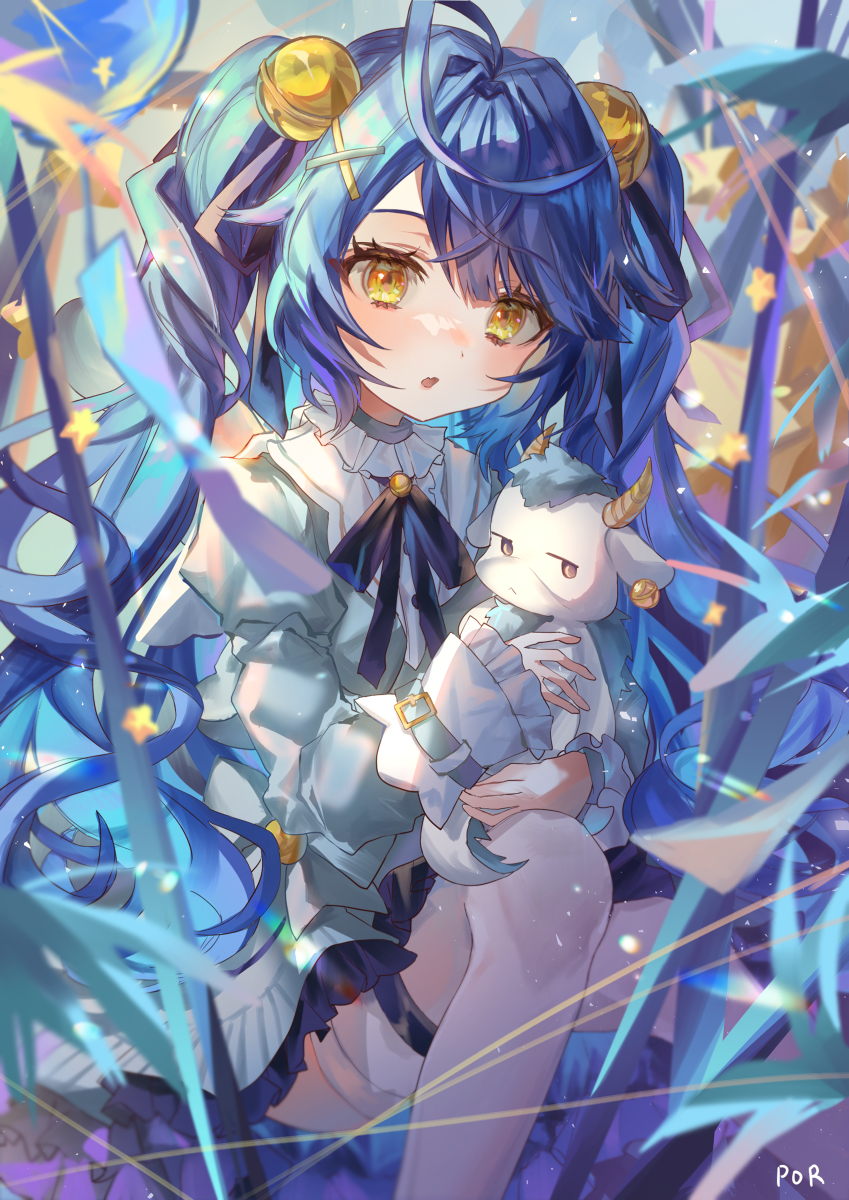 This is a pixiv picture whose title is 🎐.