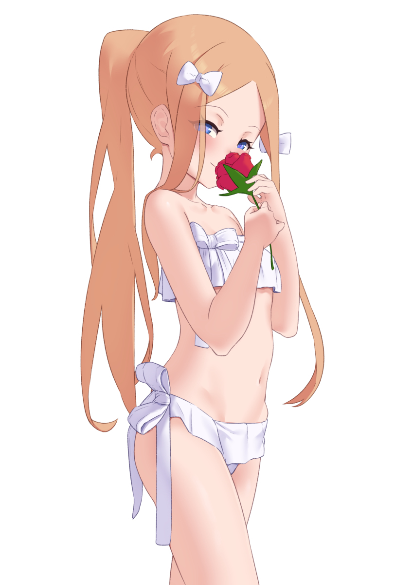 This is a pixiv picture whose title is 送花.