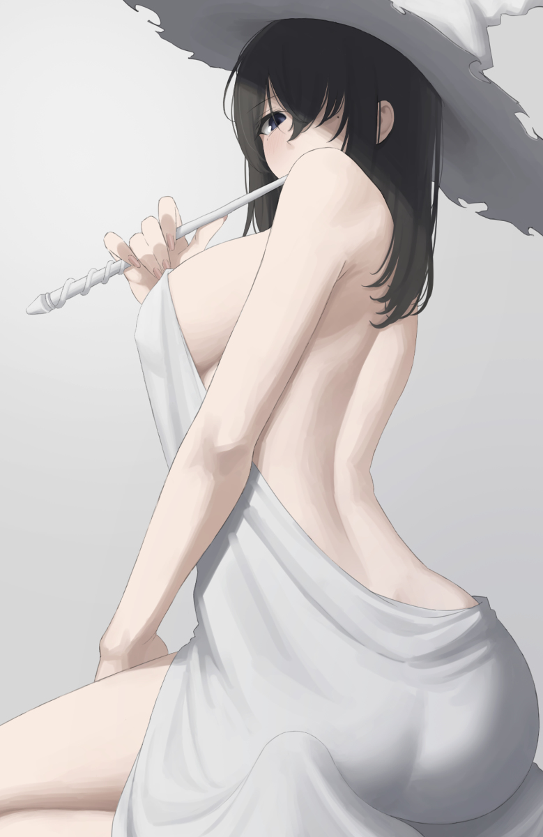 This is a pixiv picture whose title is 魔法使いのお姉さん.