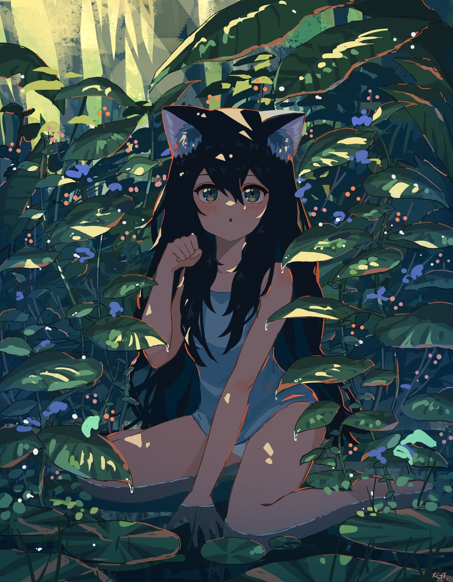 This is a pixiv picture whose title is 招きぬこ.