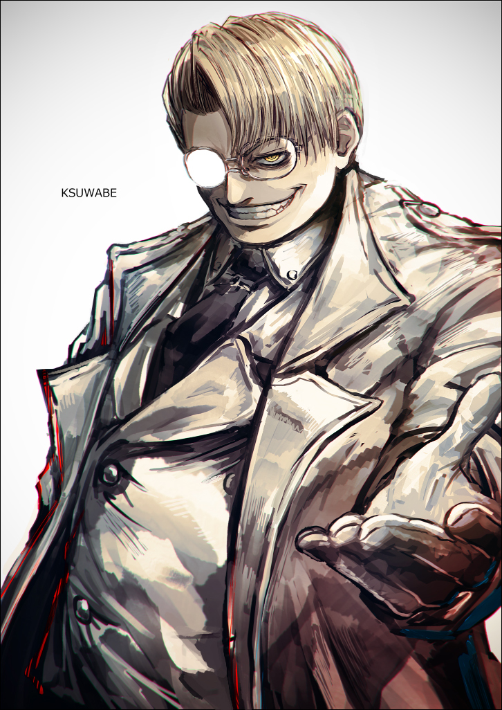 This is a pixiv picture whose title is 少佐.