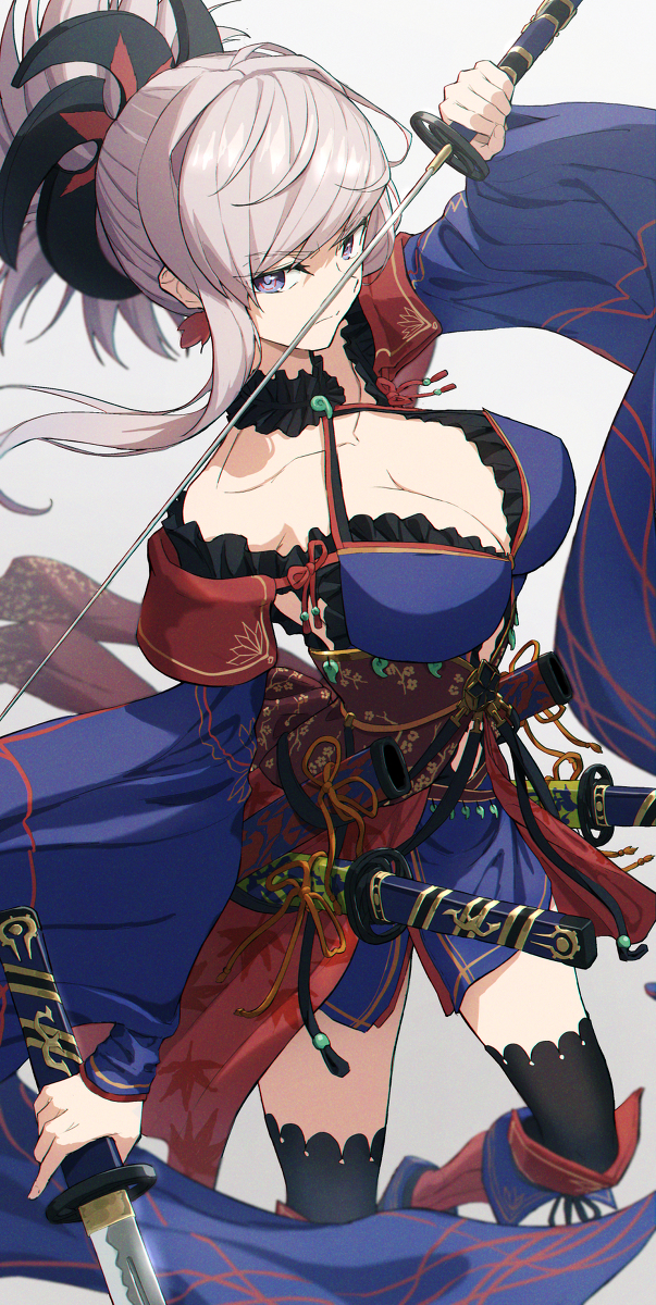 This is a pixiv picture whose title is 武蔵.