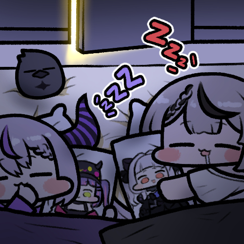 This is a pixiv picture whose title is ZZZ.