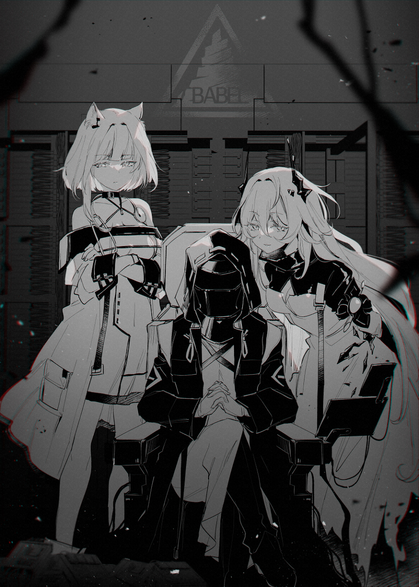 This is a pixiv picture whose title is BABEL.