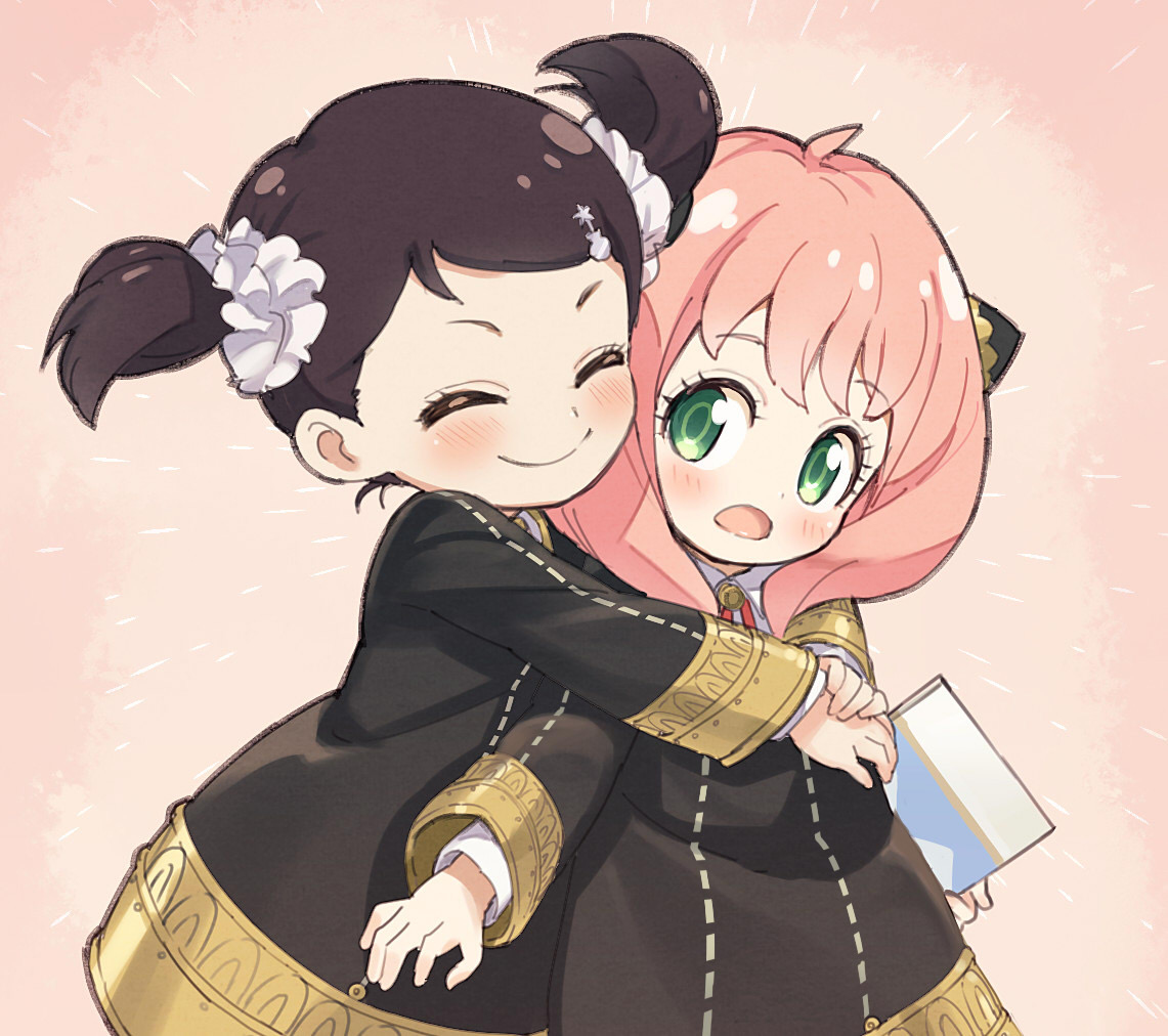 This is a pixiv picture whose title is アーニャとベッキー.