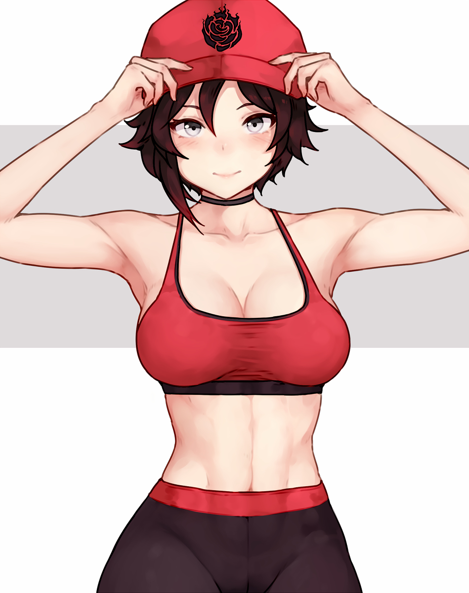 This is a pixiv picture whose title is Ruby Rose.