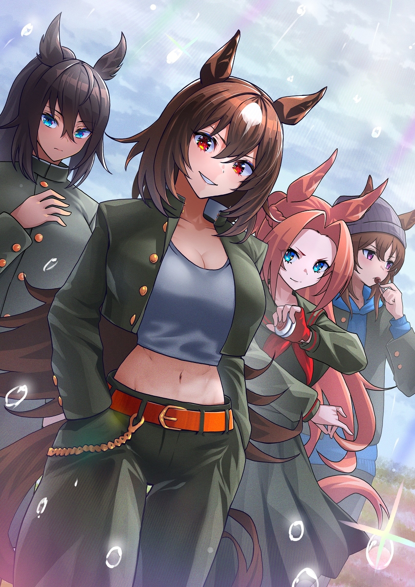 This is a pixiv picture whose title is 不良バ場2.