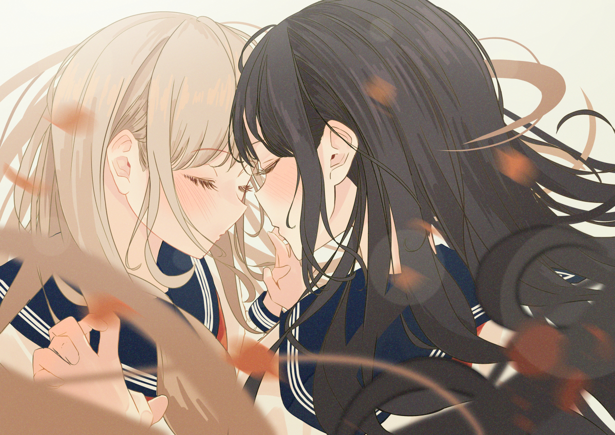 This is a pixiv picture whose title is 風.