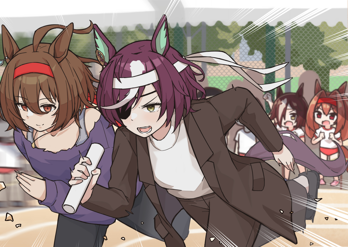 This is a pixiv picture whose title is パパたち.