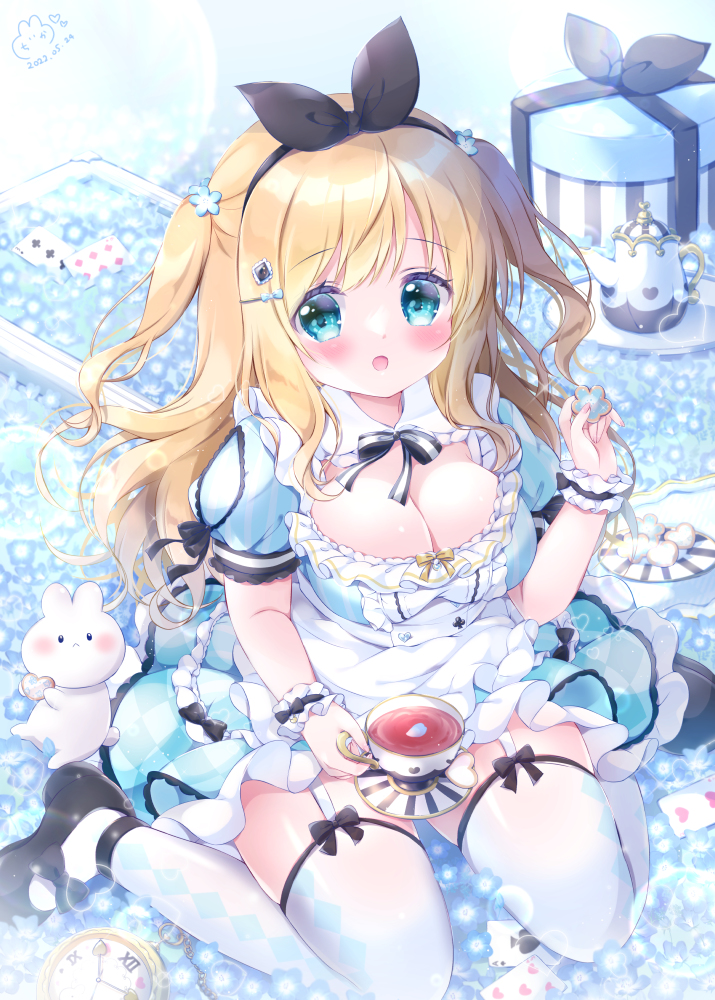 This is a pixiv picture whose title is ネモフィラアリス💠.