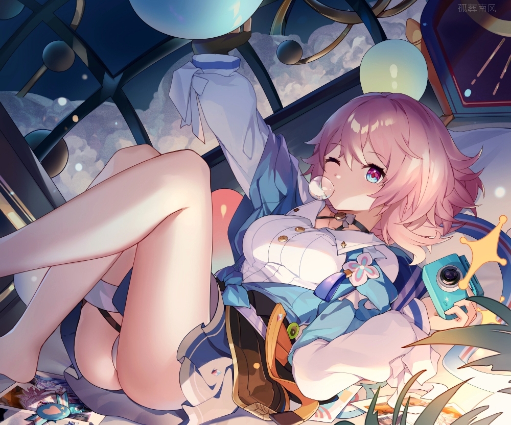 This is a pixiv picture whose title is 三月七.