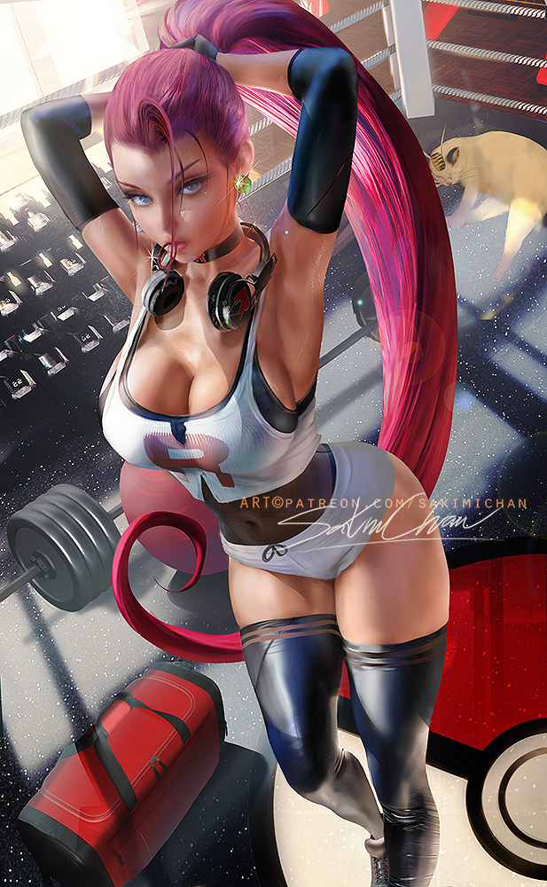 This is a pixiv picture whose title is ムサシ Prepare for Trouble 武藏.