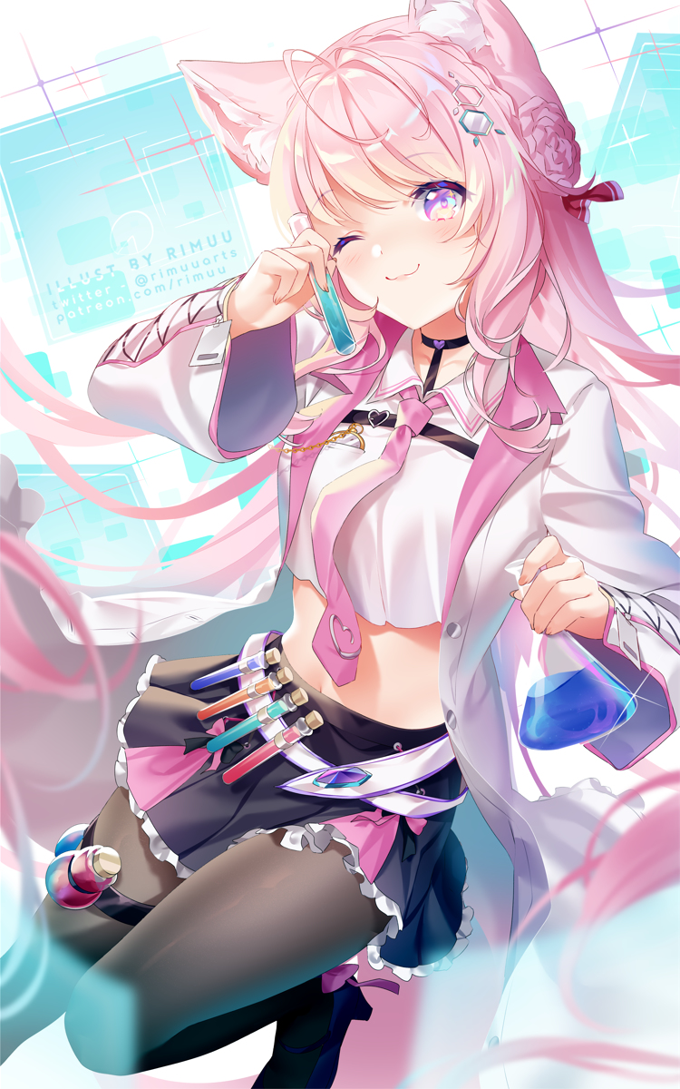 This is a pixiv picture whose title is こより.