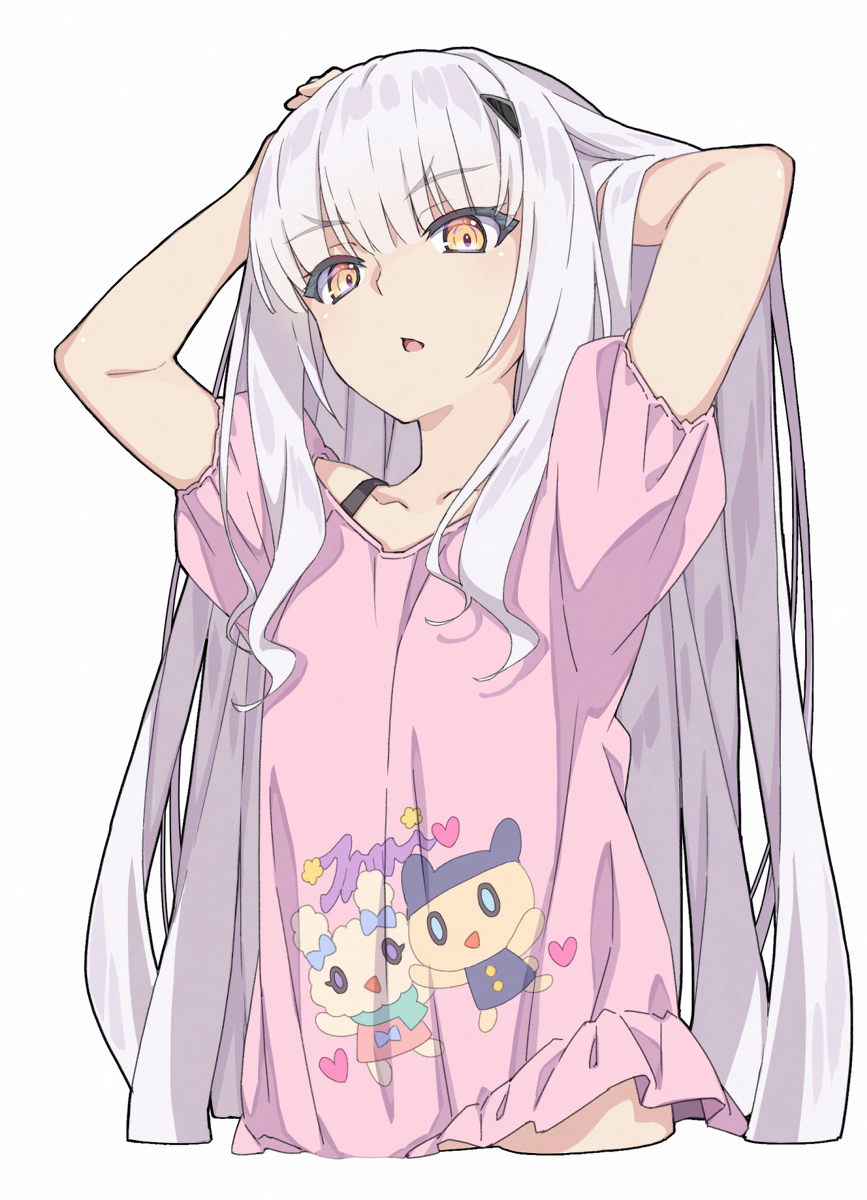 This is a pixiv picture whose title is メリュジーヌと光るパジャマ.