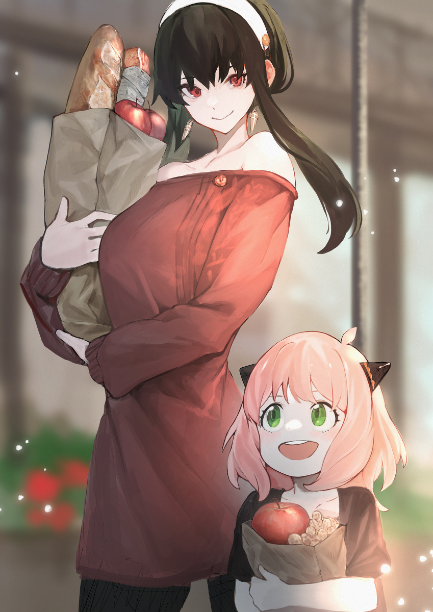 This is a pixiv picture whose title is お買い物.