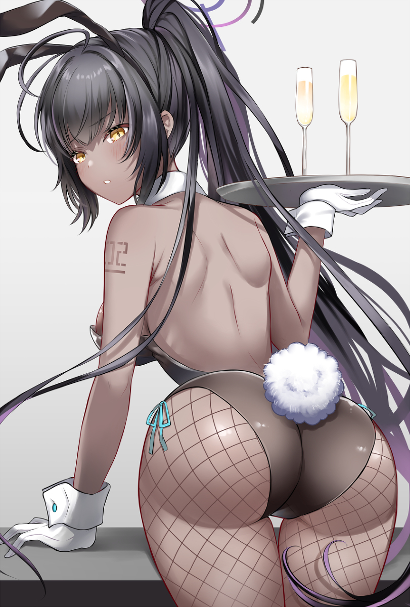 This is a pixiv picture whose title is お尻練習.