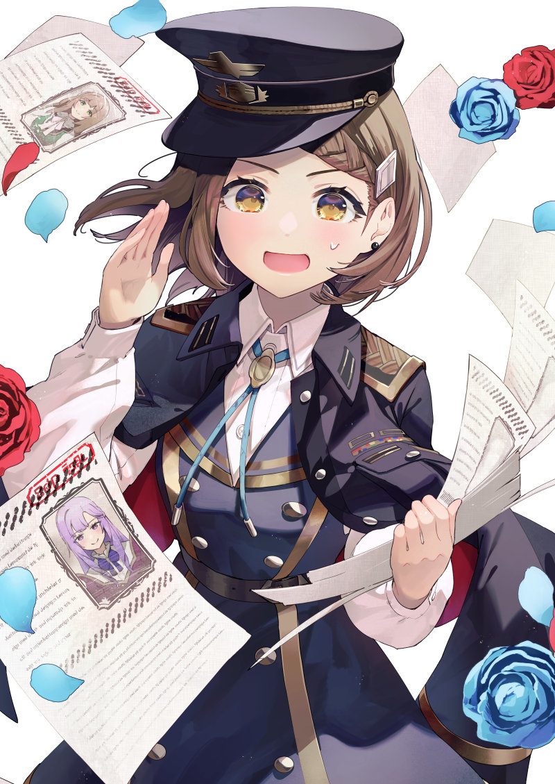 This is a pixiv picture whose title is 『軍人少女』第一巻発売します！.