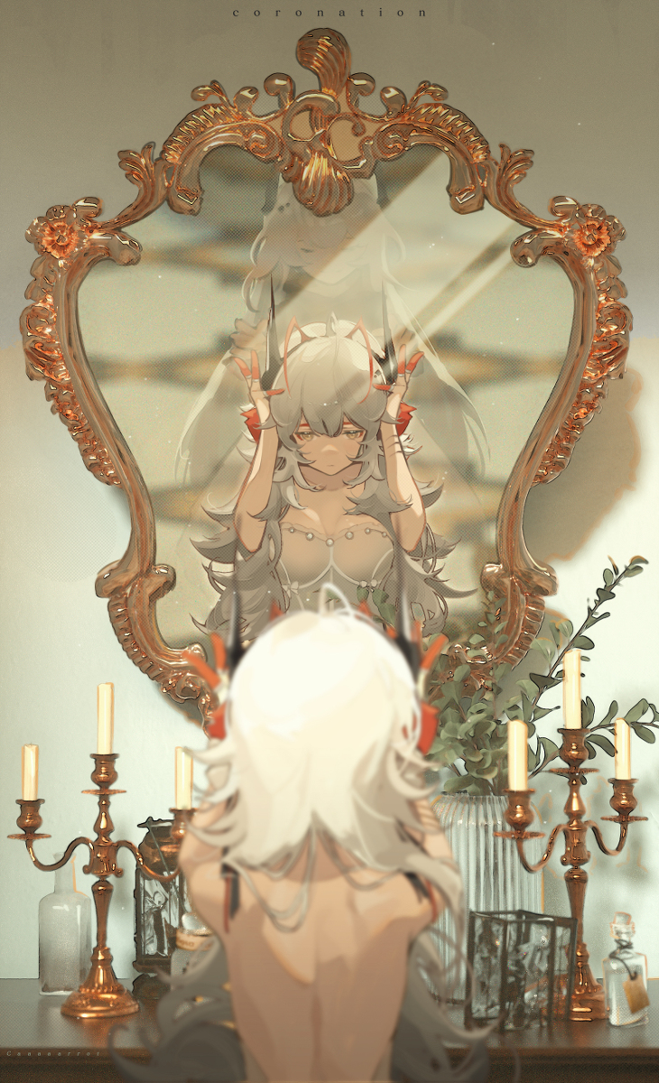 This is a pixiv picture whose title is coronation.