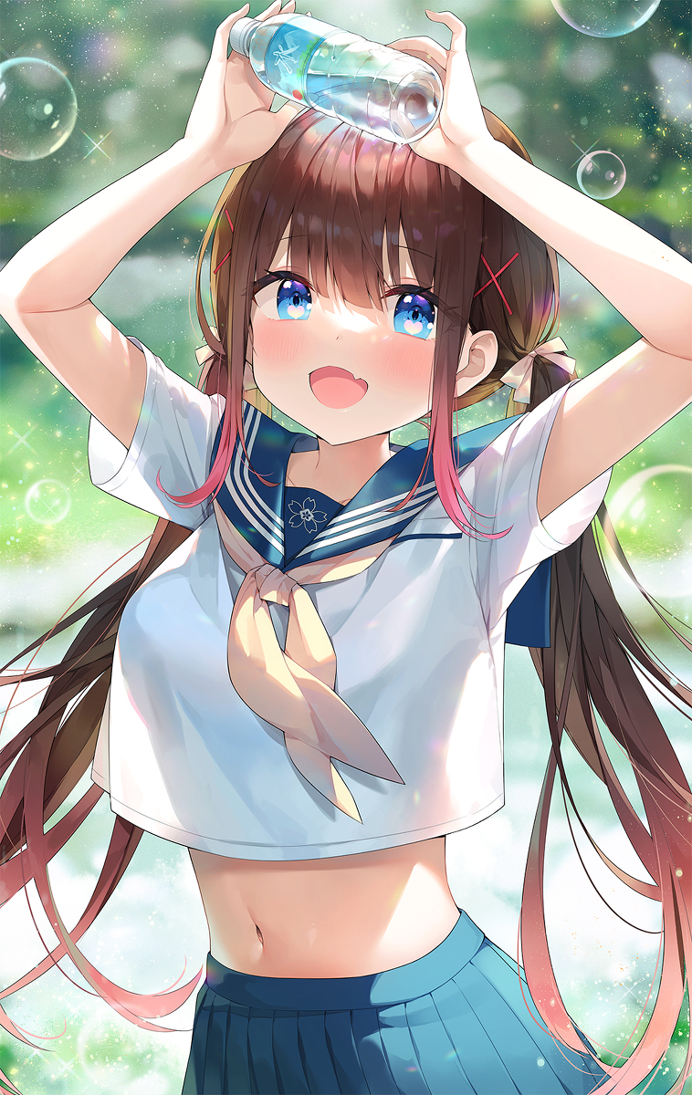This is a pixiv picture whose title is マシュマロ彼女.